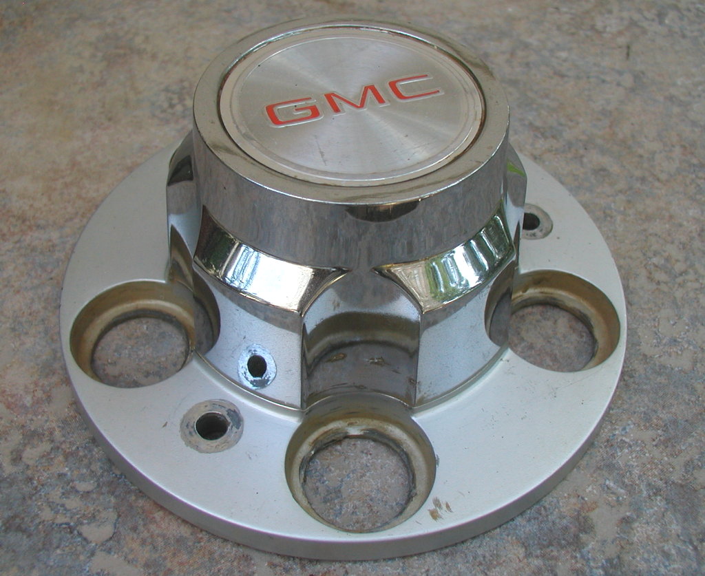 Chevrolet GMC Center Caps 15-inch wheel 5-lug 3-bolt