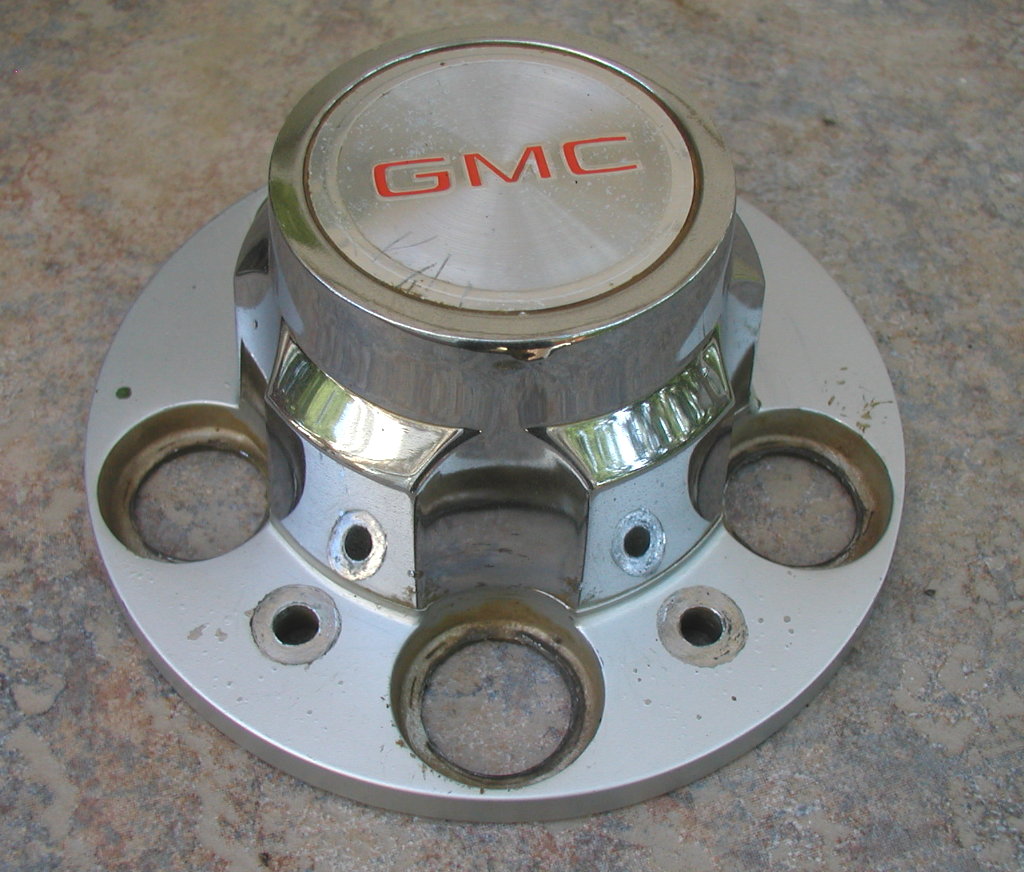 Chevrolet GMC Center Caps 15-inch wheel 5-lug 3-bolt