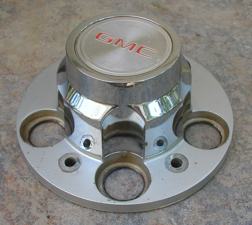 Chevrolet GMC Center Caps 15-inch wheel 5-lug 3-bolt