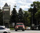 Northern terminus of US287 in Choteau, Montana.