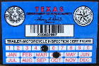 1998 Yamaha V-Max
Current Inspection Sticker.